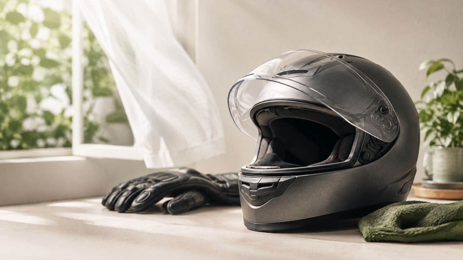 Cómo evitar el mal olor y la humedad en el casco de moto